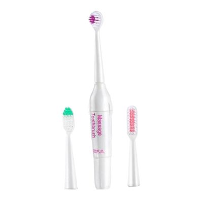 minkissy Electric Toothbrush Kit Soft Replacement Brush for Gentle Oral Hygiene Suitable for Adults and Powered Battery