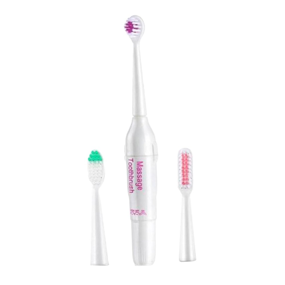 minkissy Electric Toothbrush Kit Soft Replacement Brush for Gentle Oral Hygiene Suitable for Adults and Powered Battery