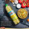 Elisha Canola Oil - Pack of 3 x 1L Cooking Oil - 100% Pure Refined Canola Oil for Heart Healthy Frying Oil - Non-GMO, Kosher Certified, Neutral Flavour & High Smoke Point view 2