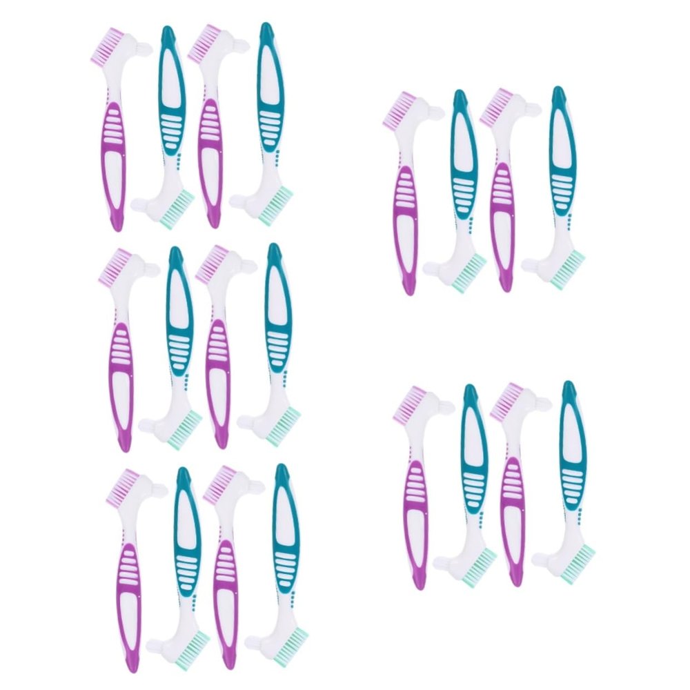 HAPINARY 20pcs Brush Turtle Shell Cleaning Brush Aquatic Double Sided Tortoise Scrubber Tool Fish Tank Cleaning Remover Tool for Hard