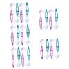 HAPINARY 20pcs Brush Turtle Shell Cleaning Brush Aquatic Double Sided Tortoise Scrubber Tool Fish Tank Cleaning Remover Tool for Hard view 1