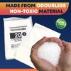 3L Pedal Bin Liners Extra Strong Extra Large Dustbin Waste Bags Small 3 Liter Trash Bags For Toilet Bedroom Bathroom Hotels Garbage White Refuse Sacks For Rubbish 3 Litre - 20 Count view 4