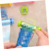 Healvian 5pcs Rolling Toothpaste Squeezer Dispenser Suction Cup Wall Mount Holder for Bathroom Home Travel Hygiene Random Color view 2