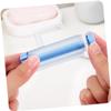 Healvian 5pcs Rolling Toothpaste Squeezer Dispenser Suction Cup Wall Mount Holder for Bathroom Home Travel Hygiene Random Color view 4