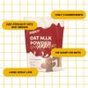 MIGHTY Gingerbread Oat M.LK Powder, (300g Bag, Makes Up To 30 Hot Drinks), Vegan Coffee Creamer, Ideal for Christmas, Replicating your favourite coffee at home view 3