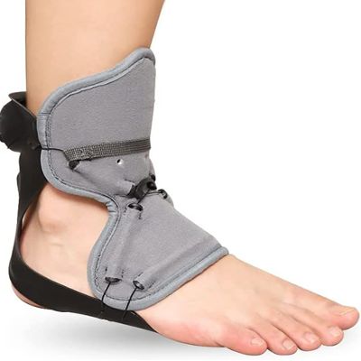 Adjustable Drop Foot Brace for Plantar Fasciitis Support - AFO Ankle Fixation Device for Men and Women with Arch Foot Pain, Achilles Tendonitis - Bionic Foot Structure Assist Strap for Pain Relief