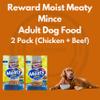 Rewward Meaty Mince 2kg - Beef & Chicken- Provide The Ultimate Taste Satisfaction With This Rewward Meaty Mince 2kg - Pack of 2 view 2