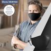 DualVertex 6 Pcs Face Masks - Breathable Cotton Face Mask with Filters Reusable Face Mask with Adjustable Ear Straps and Nose Wire view 4