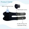 Wisocugood 5Pcs Thumb Finger Splints, Small Finger Splints for Broken, Arthritis, Injury, Sprain, Fits Index, Middle & Ring Finger Pain (Black) view 4
