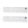 Gatuida 2pcs Hanging Wardrobe Moisture Absorbing Bags Dehumidification Pouches for Clothes Shoes Closet Home Use view 1
