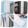 Gatuida 2pcs Hanging Wardrobe Moisture Absorbing Bags Dehumidification Pouches for Clothes Shoes Closet Home Use view 4