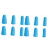 minkissy 2sets Fingertip Glove Protectors for Nail Art Sewing Repair Made of Soft Silicone 12pcs*2 view 1