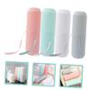 HOMOCONO 4pcs Portable Travel Toothbrush Organizer and Toothpaste Holder with Good Protection Effects, Sturdy Pp Material, for Bathroom Counter and Hotel Use view 2