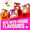 Bites Mature Cheddar & Onion Crackers, 4 x 125g,antalisingly Tasty These mighty cracker bites make every moment full of mmmmm... Generously seasoned with tangy mature cheddar and sweet caramel view 3