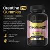 GN Creatine Pro Gummies | 60 Chewable Gummies for Men & Women - 3000mg Creatine-Monohydrate Per Serving | Strawberry & Banana Flavour, Non-GMO & Suitable for Vegans & Vegetarians view 2