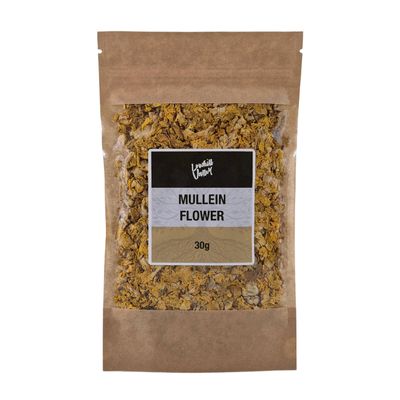 Lowhill Valley Mullein Flower Herbal Tea - Soothing and Delightful  100% Pure Naturally Grown Mullein Flower  Verbascum Thapsus  No Additives or Preservatives  30g