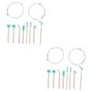Ciieeo 2 Sets Ice Maker Gap Brush Ice Machine Cleaner Kit Cleaning Brush for Home Use Cleaning Tool Set view 1
