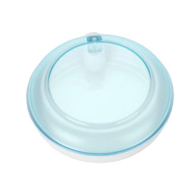 HAPINARY Small Denture Storage Box Rotating Lid Retainer Case for Mouth Guard Case