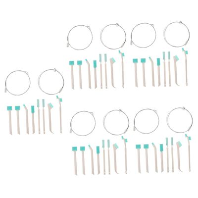 Ciieeo 5sets Ice Maker Cleaning Kit Gap Brush Cleaning Tools for Ice Machine Includes Brush Kit for Baking and Home Use