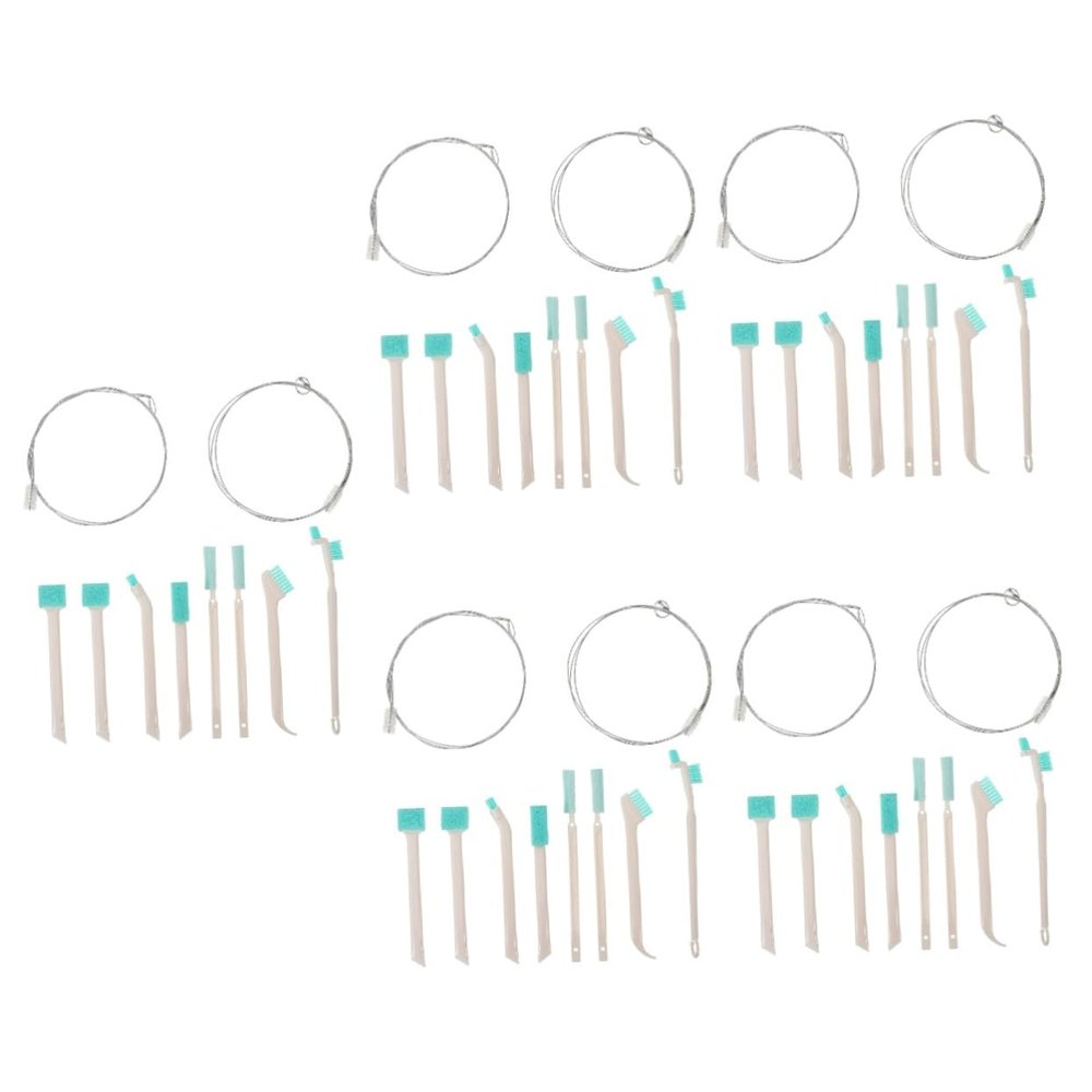 Ciieeo 5sets Ice Maker Cleaning Kit Gap Brush Cleaning Tools for Ice Machine Includes Brush Kit for Baking and Home Use