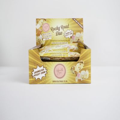 12x40g Rocky Road Duo Bars (One Size, Caramelised Biscuit Creme)