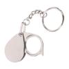 FRCOLOR Portable Foldable Magnifier Keychain Loupe Magnifying Keyrings for Reading Text Keychain Magnifier for Keys Foldable to Carry in Pocket Bag view 1