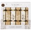 Nordic Noel Luxury Crackers 6pk - Add Some Scandinavian Charm To Your Christmas Tree Or Dinner Table With These Nordic Noel Luxury Crackers. view 1