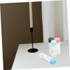 FRCOLOR Travel Rgp Lens Storage 4pcs Hard Protective Mini Case Cosmetic Container Holder for Contact Lens Use Black Green Blue Pink view 4