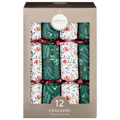 Christmas Crackers 12 X 12" - Green - Crack Open Some Fun And Joy Around The Christmas Dinner Table With These Family Christmas Crackers.
