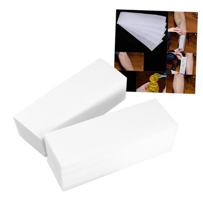 Didiseaon 400 Pcs Hair Removal Wax Strip and Depilatory Wax Stick Set Nonwoven Facial and Body Hair Removal Paper for Women Professional Waxing Strips 200 for Legs Arms and Face