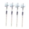 FRCOLOR Denture Brush Double-Sided Toothbrush 2pcs Pack False Teeth Cleaning Brush Denture Cleaning Tool for Oral Hygiene view 1
