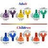 Fyozyon 12PCS Dental Impression Trays in 6 Sizes - Plastic Teeth Holders for Adults & Children - Comprehensive Dental Central Supply view 2