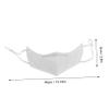 SECFOU Nose Mask for Cold Weather Reusable Nasal Warmer Nasal Airflow Non-woven Winter Nose Guard for Outdoor Activities Travel view 2