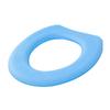FOMIYES Toilet Seat Cover Thickening Eva Warm Paste Type Toilet Pad Supplies for Home Bathroom Blue view 1