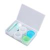Beavorty 2pc Lens Case Storage Jar Double Boxes for Contacts Glasses Pouch Lens Holder Beautiful Replacement Every Months view 1