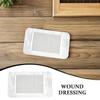 minkissy 10pcs Non-Woven Adhesive Wound Dressing Breathable Gauze for Abrasions Cuts Burns Blisters Post view 3