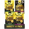 Serious Pig Snacking Cheese Variety Pack, Classic Rosemary Truffle Caramelised Onion Flavours (4 x 24g) view 1