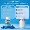 True Health Creatine Gummies Blueberry Flavour  Vegan Creatine Monohydrate Gummies, Blueberry Flavoured for Post Workout Recovery, Boost Muscle Growth and Enhance Strength, 2,500 MG, 60 Units view 4