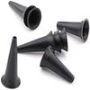ADS Medicare Specula Disposable, Mini Pocket Otoscope Black Ear Pieces Specula, (4.25mm) Ear Piece Ear Inspection Examination Diagnostic Black, Pack of 100 Pieces view 1