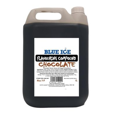 Blue Ice Milkshake Flavouring Compound Chocolate - 5Ltr