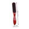 IWOWHERO Men's Beard Brush Natural Pig Bristles Solid Wood Handle Styling Brush Beard Accessories Personal Care Tool view 4