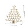 OKUMEYR Wooden Chocolate Stand Xmas Shelf Displaying Rack Decorative DIY Painting for Indoor Christmas Celebrations view 4