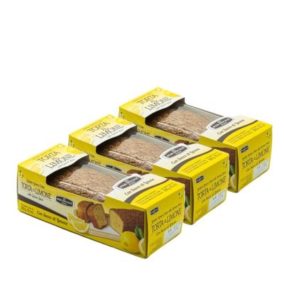 Pan Ducale - Lemon Cake - Traditional Italian Cake (Abruzzo) - 3 x 300 g