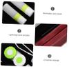 Healvian Red Double-Layer Lens and Eyeglass Case Bottles Portable Myopic Glasses Storage Box Travel Lens Kit for Home and On-The-go view 2