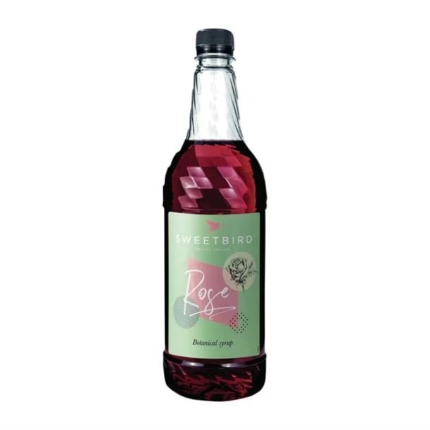 Sweetbird Botanical Rose Syrup - 1Ltr