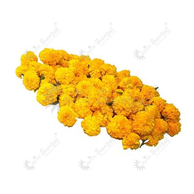 Ceylon Supermart Fresh Yellow Marigold Flowers 500g