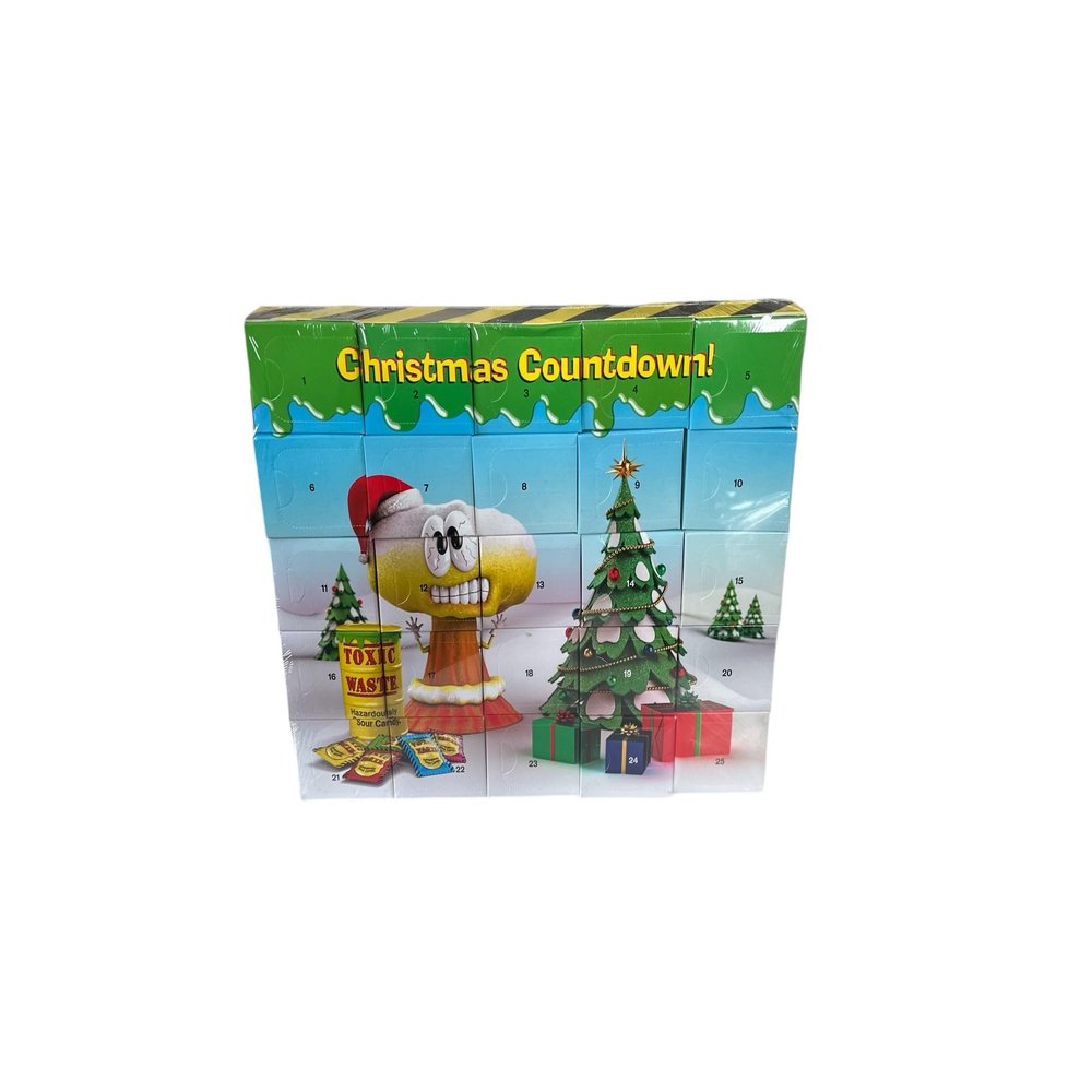 Toxic Waste Sour Candy Advent Calendar 75g