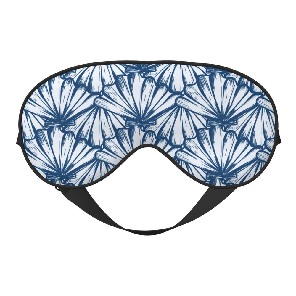 Cute Rabbit with Strawberry Sleep Mask Double-Sided Eye Mask Soft Adjustable Sleeping Eye Covers for Sleeping Perfect Shading Reduce Eye Edema
