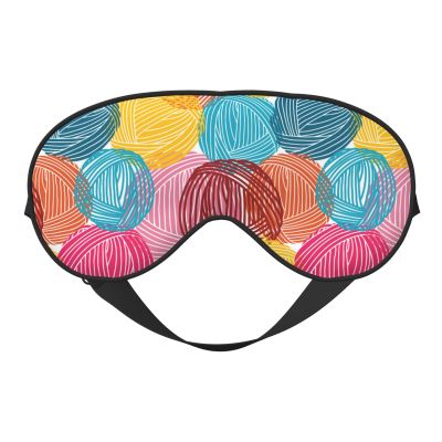 Holly Leaves and Berries Sleep Mask Double-Sided Eye Mask Soft Adjustable Sleeping Eye Covers for Sleeping Perfect Shading Reduce Eye Edema
