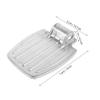 minkissy Wheelchair Accessories Universal Foot Pedal Safe Comfortable Wheelchair Footrest for Elderly Users view 2